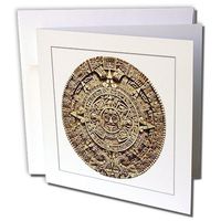 3dRose Mayan Calendar - Greeting Cards, 6 x 6 inches, set of 12 (gc_60664_2)