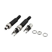 uxcell Lockable Male 5.5mm x 2.1mm DC Power Jack Socket Female Panel Connector 2pcs