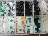 GOLIATH INDUSTRIAL TOOL Euro 160pc Trim Clip Retainer Panel Bumper Body Fastener Assortment A4 TT TCA160