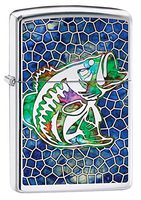 Zippo Fishing Design Lighters (Fusion Bass)