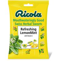Cough Drops - Lemon Mint Sugar Free Ricola 19 Lozenge