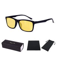 Tokey Life Blue Light Blocking Computer Glasses,UV Filter Classic Black Frame Amber Orange to Block Blue Light,Reading Gaming Improve Sleep Reduce Eyestrain Men & Women