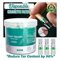 Anti-Smoking Quit Addiction Filters- 100Pcs Disposable Efficient Tobacco Cigarette Filter to Get Rid of Addiction