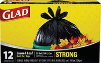 CLOROX-CLEANING 3 ply Thick Lawn and Leaf Bag, 39 Gallon, Black