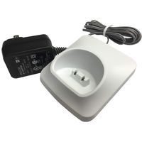 RocketBus PNLC1077 Replacement Handset Base Charger AC Power Adapter for Panasonic Cordless Phone(White)
