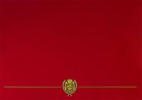 Great Papers! Red Classic Certificate Cover, 12 x 9.375 Inches, 5 Count (903031)