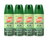 OFF! Deep Woods Dry Aerosol Insect Repellent, 2.5 Ounce (4 Count)