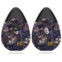 MightySkins Skin Compatible with Suorin Drop - Midnight Blossom | Protective, Durable, and Unique Vinyl Decal Wrap Cover | Easy to Apply, Remove, and Change Styles | Made in The USA
