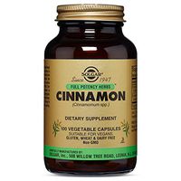 Solgar – Full Potency Cinnamon, 100 Vegetable Capsules