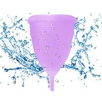 Aropey S Size Menstrual Cups Set of 1 withNo1 Economical Feminine Alternative Protection for Cloth Sanitary Napkins Size