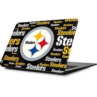 Skinit Decal Laptop Skin for MacBook Air 11.6 (2010-2017) - Officially Licensed NFL Pittsburgh Steelers Black Blast Design