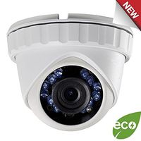 LTS Platinum 2.1MP 1080p HD-TVI Eyeball IR Turret Camera: 2.8mm, White, 65 ft Infrared, IP66, 12v DC, ICR, OSD/UTC, 3yr