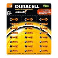 Duracell Duralock 24pk Hearing Aid Device Battery 1.4v Zinc Size 13
