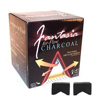 Fantasia Air-Flow Hookah Charcoal Natural Hookah Charcoal 45 PC