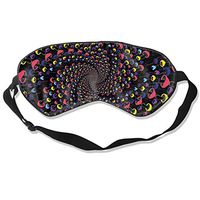 Shroom Rasta Spiral Funny Mushroom Sleeping Sleep Mask Eye Masks Eye Cover for Travel Nap Meditation Blindfold for Men Women Kids