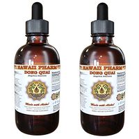 Dong Quai Liquid Extract, Organic Chinese Angelica (Angelica sinensis) Dried Root Tincture Supplement 2x2 oz