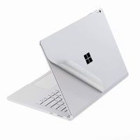 Premium Skin Sticker Decal Protector,Decorative Protector for Microsoft Surface Book 2 (i7 CPU Configuration Version)-13.5 inch Silver