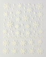 Nail Art Stickers,Putars Sexy 1PC Fashion Christmas 3D Nail Art Stickers Decals Decoration Snowflake Design