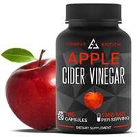 Apple Cider Vinegar Capsules - 100 Capsules 2250 MG - Organic Apple Cider Vinegar Pills for Cleanse and Detox - ACV Supplement for Immune System and Digestive Health Support