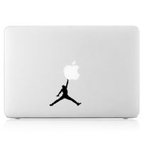 Air Jordan Jumpman Logo - Apple Macbook Laptop Vinyl Sticker Decal