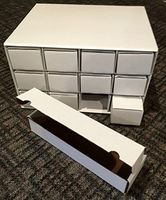 Card House Storage Box - with 12 800-Count Storage Boxes by BCW