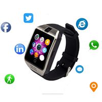 Hecmoks Bluetooth Smart Watch Fitness Tracker - Sport Watch Touch Screen with Camera Pedometer Sleep Monitor Call/Message Reminder Music Player Anti-Lost - Compatible Android Smartwatches (Sliver)