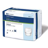 Surecare Protective Underwear Super Absorbency/34 to 36 in./Green/Case of 72