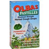 Olbas Pastille Herbal Cough Drop, 1.6 Ounce - 12 per case.