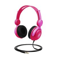 Fanxieast Kids Headphones with 85dB Volume Limited Hearing Protection Function, Kids Friendly Safe Food Grade Material,Wired On-Ear Headphones for Children Toddler Baby（Red）