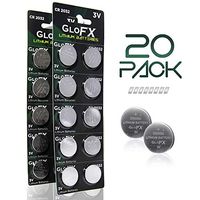 Thermometer Battery CR2032 – 20 Pack - Long Life 3V Coin Button Cell Battery for Thermometers