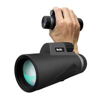 Monocular Telescope 12X50 High Power Monocular Single Hand Focus，MECKILY Telescope for Kids Waterproof HD BAK4 Prism FMC Len Compact Optic Bird Watching/Outdoor/Concert (Monocular)