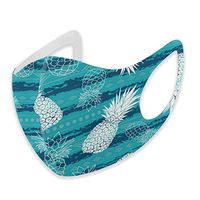 Mouth Masks for Dust Protection Anti Face Mask Washable Earloop Mask Pineapple