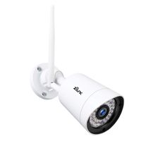 ZILINK Wireless Bullet Surveillance Camera, 2MP WiFi IP Camera with MicroSD Card Slot, 1080P Indoor/Outdoor Security Camera, IP66 Waterproof, Motion Detection, Night Vision, 2-Way Audio