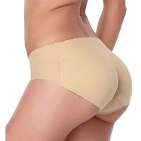 Clearance, YANG-YI Hot Fashion Lady Padded Seamless Butt Hip Enhancer Shaper Panties Underwear (Flesh, M)