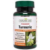 Natures Aid Turmeric 10,000mg 60 Capsules