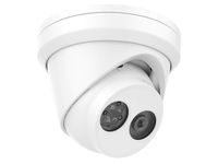 Monoprice 5MP Turret IP Security Camera 2560x1920@20fps - White with a 2.8mm Fixed, Lens Matrix IR 2.0, VCA Smart Detection, and Matrix IR 2.0