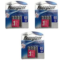 ENERGIZER INDUSTRIAL BATTERY - LITHIUM Battery, AAA, Lithium, Industrial, 4/pk, 6 pk/bx