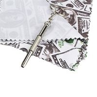 30pcs Microfiber Cloth Dollar Design for Glasses, iPhone, ipad, Screens, Camera Lens, CD, TV Glasses Cleaning + 1 Screw Driver