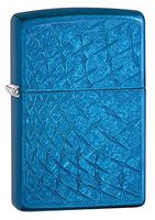 Zippo Cerulean Ice Diamond Plate Lighter