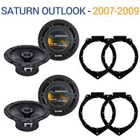 Compatible with Saturn Outlook 2007-2009 Factory Speaker Upgrade Harmony (2) R65 Package New