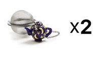 2 X Stainless Steel Tea Infuser