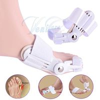 1 Pair/ 2PCS VeniCare Bunion Corrector, Adjustable Bunion Protector Pain Relief Kit, Toe Spacers Alignment Straightener Splint Treat Pain in Hallux Valgus, Tailors Bunion, Big Toe Joint, Hammer Toe