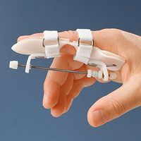 Rolyan Static Progressive Finger Extension Splint - Size: X-Large 3?-4 (9.5-10.2cm) by Rolyan