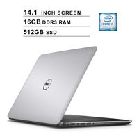 2019 Premium Dell Latitude E7440 Ultrabook 14.1 Inch Business Laptop (Intel Dual Core i5-4300U up to 2.9GHz, 16GB DDR3L RAM, 512GB SSD, Intel HD 4400, WiFi, HDMI, Windows 10 Pro, Gray) (Renewed)