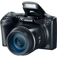 Canon SX530-CR 16.0 MP PowerShot CMOS Digital Camera with 50x Optical Image Stabilized Zoom (24-1200mm) and 3-Inch LCD HD 1080p Video, Renewed - Black
