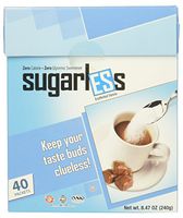 HEALTH GARDEN Sugarless Sweetener Packets 40 Piece, 0.02 Pound