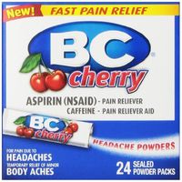 BC Analgesic Powder, Cherry, 24 Count by BC