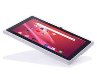 7" Google Android 4.4 Quad Core Tablet PC 1GB+8GB Dual Camera WiFi Bluetooth (White)