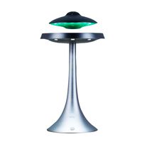 NFY Magnetic Levitation UFO Bluetooth Sound LED Flash Wireless Floating Rechargeable Maglev Speaker Subwoofer Suitable Microphone