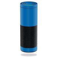 MightySkins Skin Compatible with Amazon Echo/Amazon Echo Plus wrap Cover Sticker Skins Solid Blue